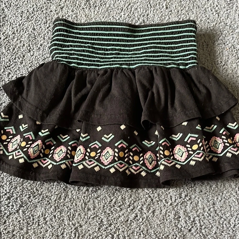 Justice layered skirt